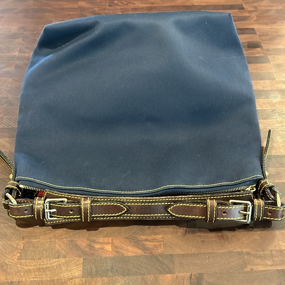 Dooney & Bourke, Co Large Canvas Bag Dark Navy - Picture 6 of 9